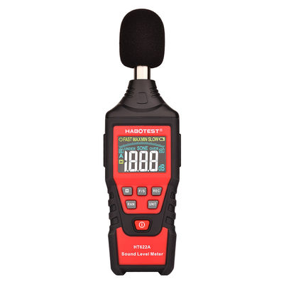 50dB Digital Sound Level Meter , HT622A Noise Measuring Instrument