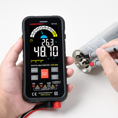 De Professional 9999 telt Digitale Handbediende Multimeter met het Kleurenscherm